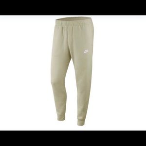 Unisex Nike cream joggers